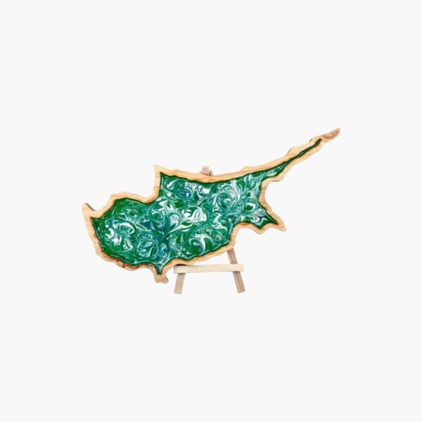 neldi art gallery product map Cyprus green resin