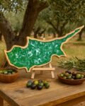 neldi art gallery product map Cyprus green resin concept