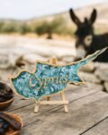 neldi art gallery product map Cyprus green silver resin concept