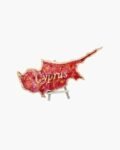 neldi art gallery product map Cyprus red resin