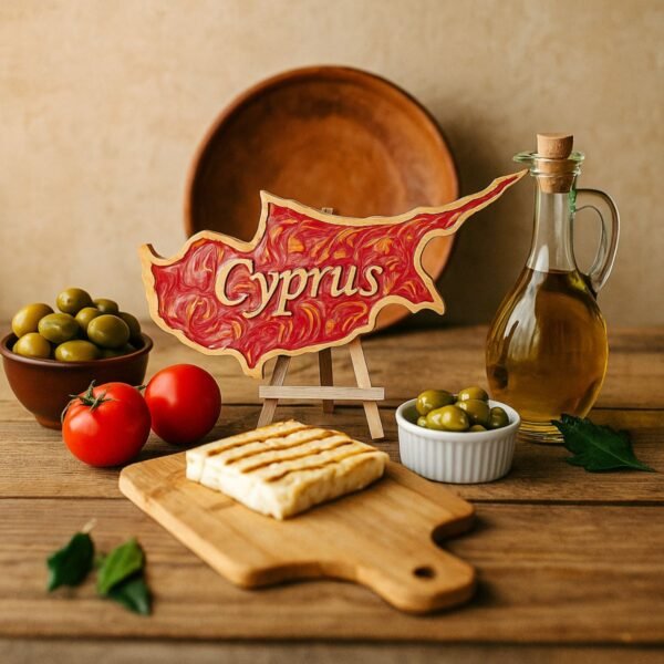 neldi art gallery product map Cyprus red resin concept