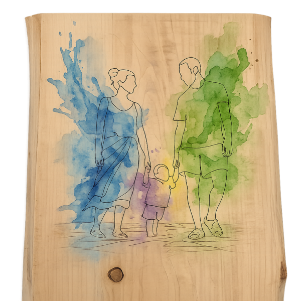 neldi art gallery product Splash Art Portrait single line