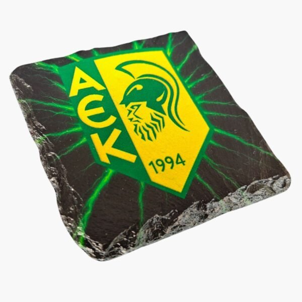 neldi art gallery product football crest slate Aek Larnaka