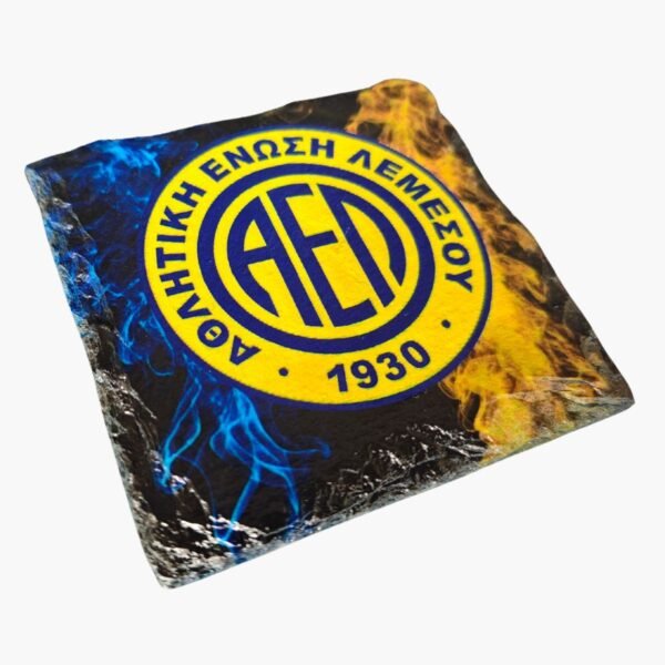 neldi art gallery product football crest slate Ael Limassol
