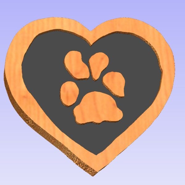 neldi art gallery product paw print black