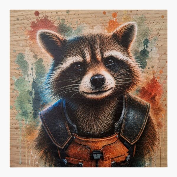 neldi art gallery product General Print Rocket Raccoon