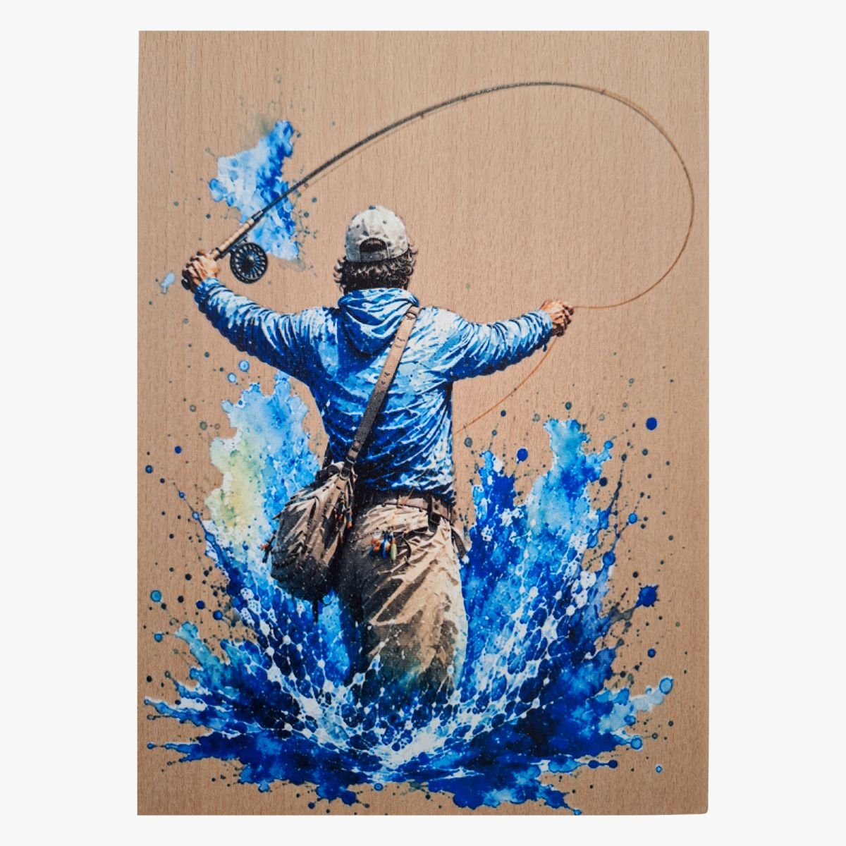 neldi art gallery product General Print Fisherman