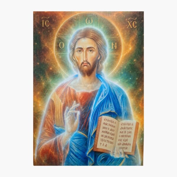 neldi art gallery product christian icons Jesus Christ matte front