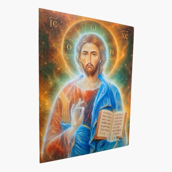 neldi art gallery product christian icons Jesus Christ matte side