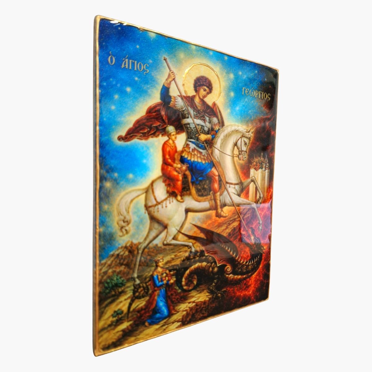 neldi-art-gallery-product-christian-icons-Saint-George-Glossy-Resin-Side neldi art gallery product christian icons Saint George Glossy Resin Side